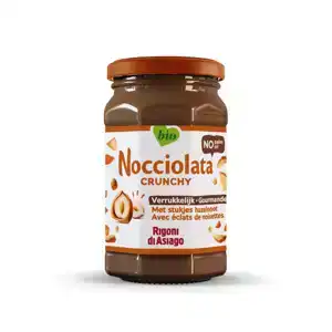 Nocciolata bio crunchy hazelnootpasta 250g