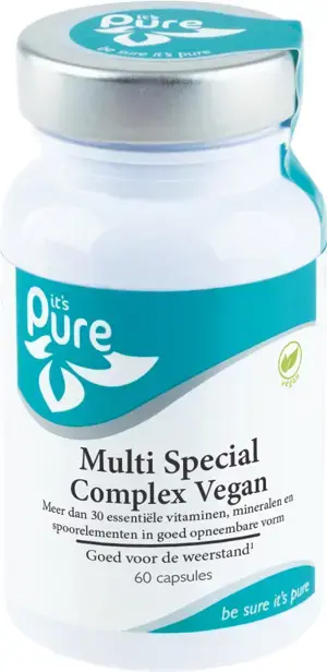 It's Pure Multi Special Complex Vegan 60cp - 60 stuks