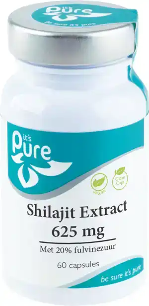 It's Pure Shilajit Extract 625 mg - 60 stuks